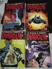 Lotto 4 Fumetti Diabolik n.2 2017 - n.9 2013 - n.607 2012 - n.628 2013