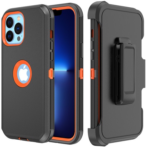 For iPhone 13 Pro Max /12/11 Hybrid Shockproof Armor Case Cover With Belt Clip - Picture 23 of 45