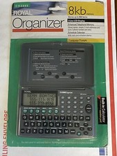 Royal Vintage 8 kb Pocket Electronic Handheld Personal Organizer DM2065 NEW