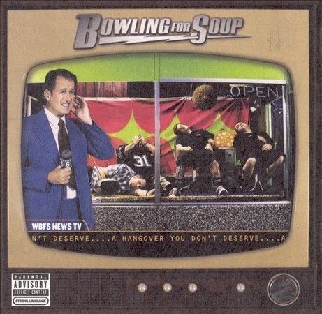 Bowling for Soup A Hangover You Don't Deserve CD 2004 Jive USA