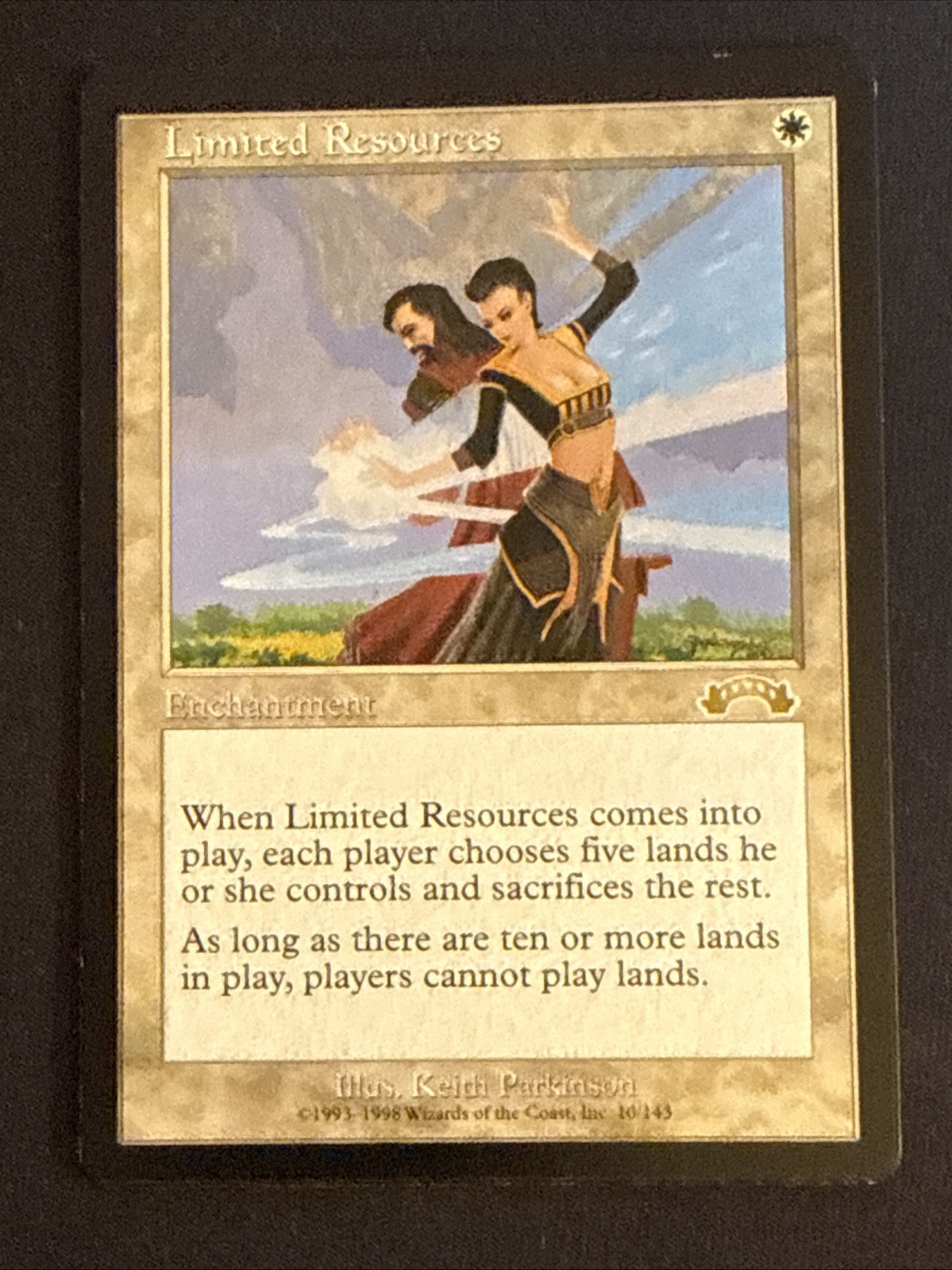 1x Limited Resources (10) Exodus LP MTG Magic the Gathering x1 MKE