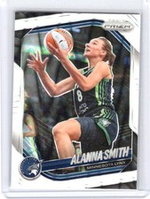 2025 Panini Prizm WNBA  Alanna Smith #101 White Seismic Prizm