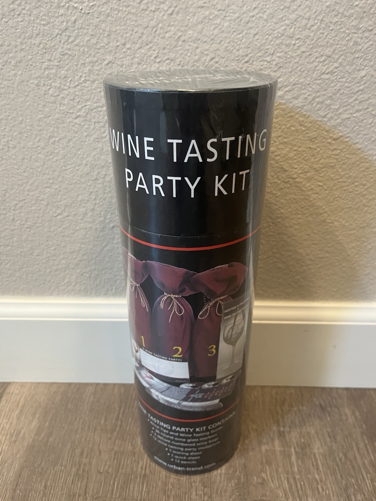 NEW Sealed - Wine Tasting Party Kit by Urban Trend