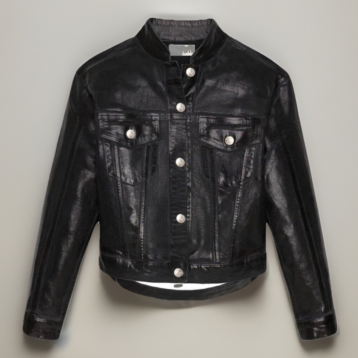 美品   ジャケット ブラック XL タグ付き Lock and Love LL WJC746 Womens Vegan Leather Motorcycle