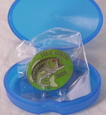 2025 Fish Ohio Pin 100 Year Fishing License Anniversary Largemouth Bass Award