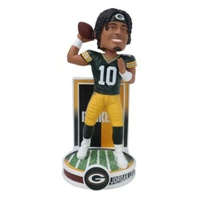 Jordan Love Green Bay Packers Banner Series Bobblehead NFL Football