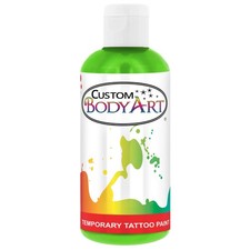8 z LIME GREEN Body Art TEMPORARY TATTOO AIRBRUSH PAINT