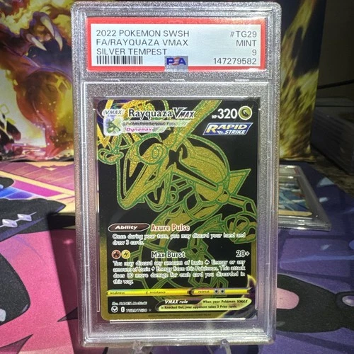 Rayquaza VMAX (Secret) TG29/TG30 Swsh12 - Silver Tempest Trainer PSA 9 MINT