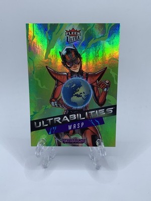 2024 Fleer Ultra - Matriarchs of Marvel - Ultrabilities - Wasp #12UB