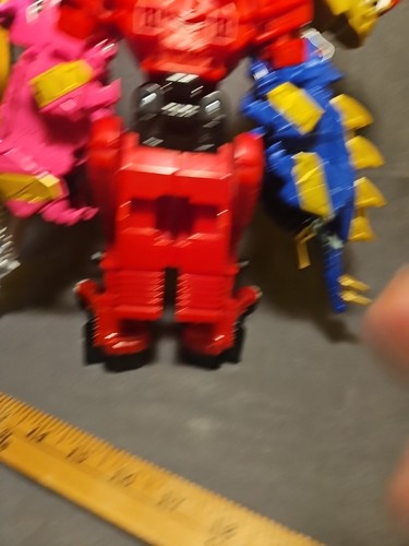 Figura Dino Charge Deluxe Megazord Zord Builder Power Rangers Bandai 11" - Imagen 12 de 20