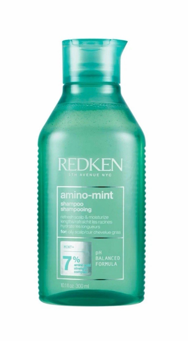 Redken Amino Mint Shampoo 300ml - shampoo for a purified, refreshed scalp