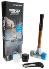 HALDER SIMPLEX Plusbox Starterkit Alu Schonha...