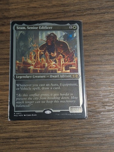 Sram, Senior Edificer (Foil Etched) March of the Machine: Multiverse Legends...