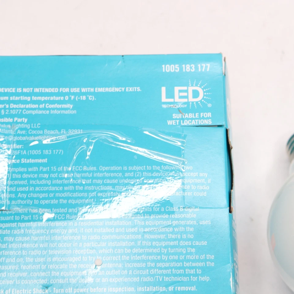 (2-Pk) EcoSmart G25 Dimmable LED Light Bulb Soft White 2700K 1005 183 177 - Image 2 of 4