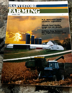 Harvestore System Farming Magazine For October 1982 Brochure DCPA26