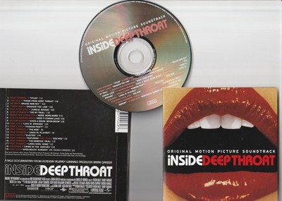 INSIDE DEEP THROAT  Motion Picture Soundtrack  VERY RARE CD!