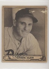 1940 Play Ball Chuck Klein #102 HOF 7xr