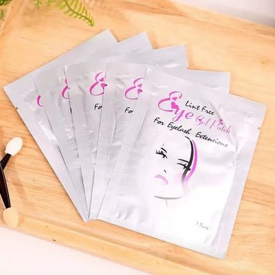 50/100 Paar Wimpernverlängerung unter Gel Augenpads fusselfrei Pflaster Gesichtsbehandlung