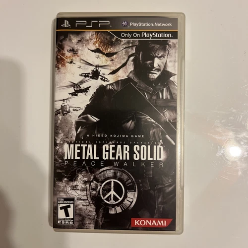 Metal Gear Solid: Peace Walker (Sony PSP, 2010)pre Owned….