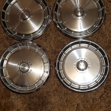 1971-1973 Vintage Ford Mustang Hubcaps Oem Set Of 4 14 Inch