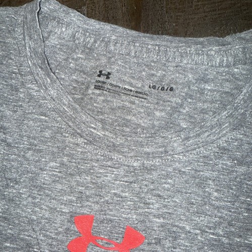 Under Armour Cornell University Big rot grau weich lockere Passform T-Shirt Large - Bild 3 von 3