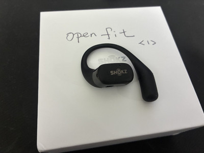 Original Shokz OpenFit  Open-Ear Left Side Only  - Black (T910)