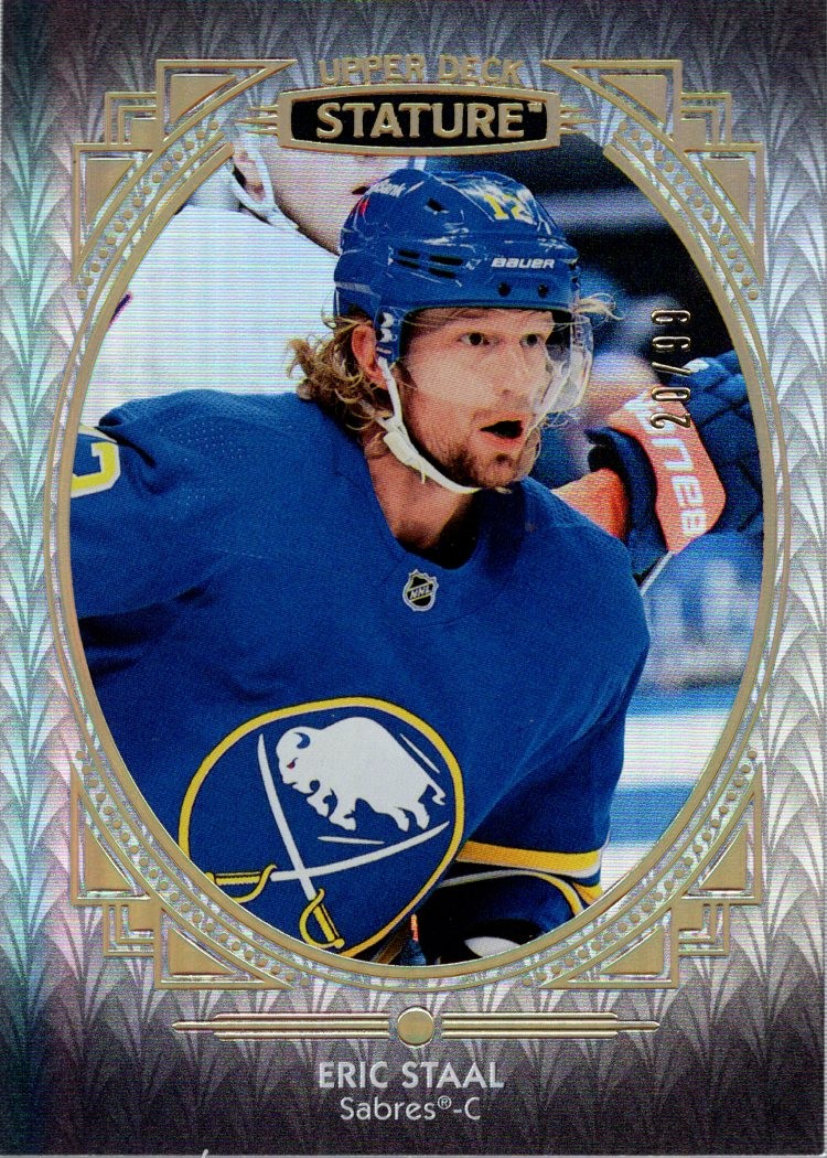 2020-21 Upper Deck Stature Portrait #3 Eric Staal /99 - HKY