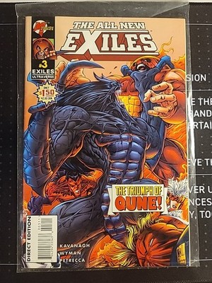 The All New Exiles #3 Juggernaut Malibu Marvel Comics 1995 Crossover Series