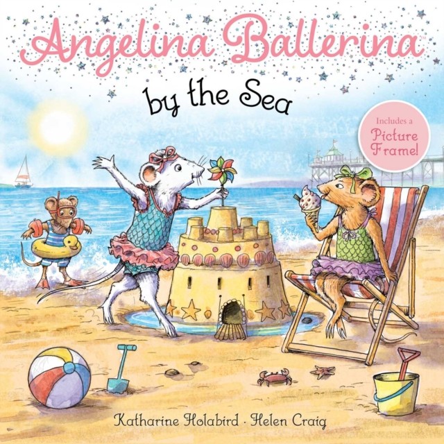 Angelina Ballerina by the Sea by Katharine Holabird (Paperback Book)