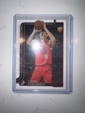 2025-26 Topps Basketball Yang Hansen RC Rookie Base Portland Trail Blazers