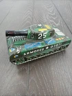 Vintage Marx #25 Armored Tank Tin Friction Toy 1960