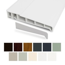 UPVC External Sill for Window Door Patio PVC 180mm Plastic Outside Cill 1.35m