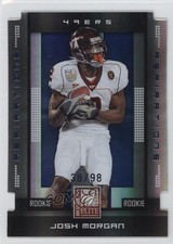 2008 Donruss Elite Rookie Aspirations Die-Cut 38/98 Josh Morgan #174 0f8