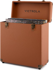 Collector II Vinyl Record Storage Case - Holds 30 Records, Portable Durable