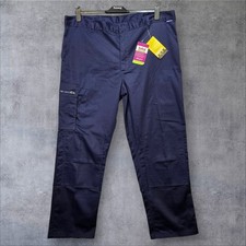 Image of Portwest Work Trousers  S891 Bradford Navy Kneepad Multi Utility Pocket BNWT 312