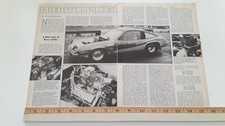 Predator Carburetor - P.c.i. Race Carb V8 - Original 1981 Article