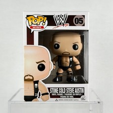 スポーツ選手 FUNKO POP WWE 05 STONE COLD STEVE AUSTIN Vaulted Gamestop Exclusive WWE Stone Cold Steve Austin #05 Funko