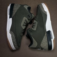 Nike Air Jordan 3 Retro Family Affair Medium Olive DM0967-202 6.5y GS Womens 8