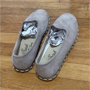 Sabah Men\'s Slip-On Suede Loafers in Gray, SZ 42, box 46 sabah-dealer-mens-natural-  main image 4
