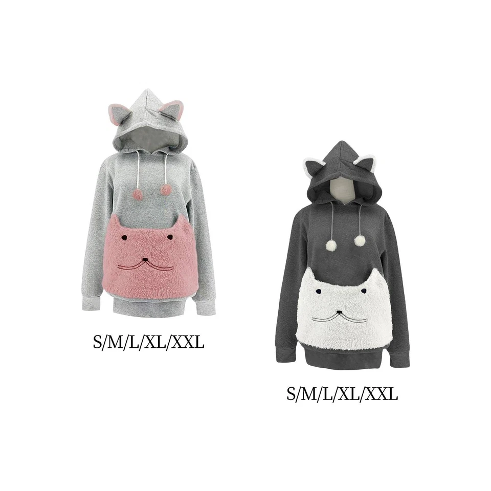 Sweat à capuche pour animaux de compagnie Sweat à capuche à manches longues - Photo 1/1