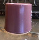 MAYO CLINIC Stoneware LOGO Coffee Mug Mauve White — photo 5