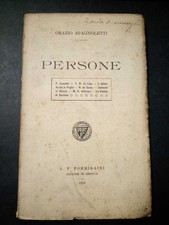 Spagnoletti Orazio. Persone. Formiggini A.F. 1914