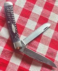 Rare 1970’s Case XX USA # 6254 SSP Razor Edge Trapper 2 Blade Pocket Knife — photo 1