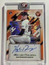 Topps 2025 Pristine Auto Hayden Birdsong RC /25 #PA-HB Giants ENCASED