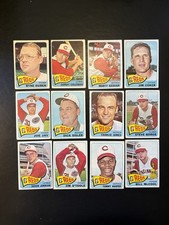 1965 Topps Baseball Lot 16 Dif. ALL REDS VG To EX 4 Rookie & Team Cards Joey Jay