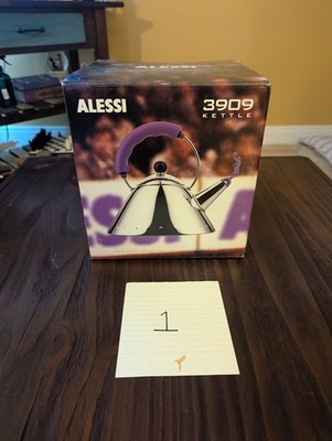 Alessi 3909 Kettle by Michael Graves Bird Whistle Tea Kettle Stainless Steel