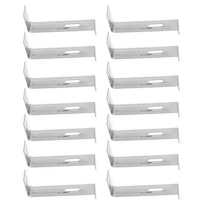 50 Pcs Glazed Tile Fixing Hook Clip for Roof Metal Non- Clips