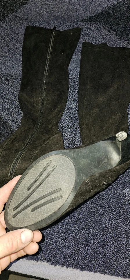 Connie Mujer Tacón Alto Hasta la Rodilla Talla 10 M Foto 2 de 4