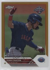 2023 Topps Pro Debut Chrome Gold Refractor 45/50 Juan Chacon #PDC-31 fm0