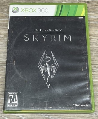 The Elder Scrolls V Skyrim (Xbox 360) CIB Complete w/ Map - Free Shipping